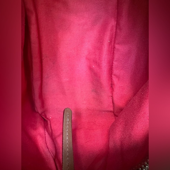 Vintage Dooney & Bourke Ice Blue Mini East/West Handle Tote Handbag - Picture 12 of 16